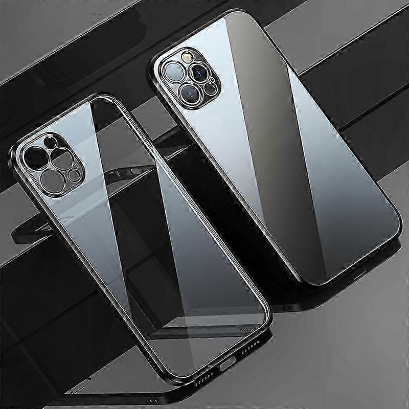 Full Coverage Shockproof Case with Silicone Edge for 13 Pro