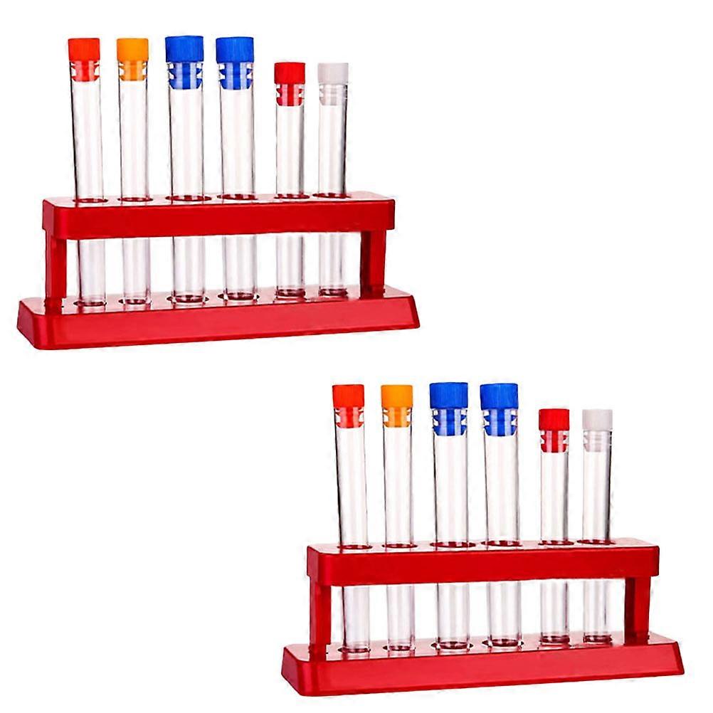 Plastic Tube Rack Kit for Laboratory Use 4Sets Durable Holders