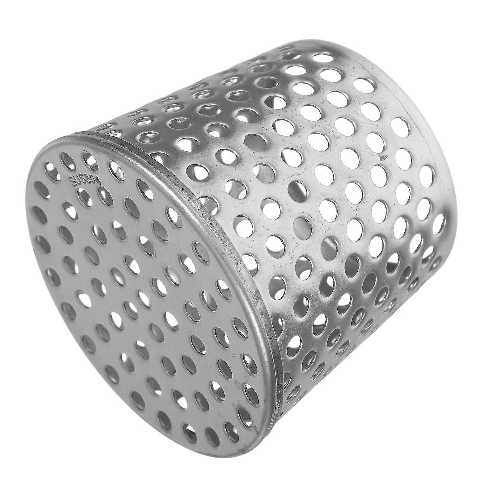 Metal Gutter Pipe Strainer 4Pcs Roof Drainage System Clog Prevention Stainless Steel Conical Shape 8.30X8.30X7.00CM