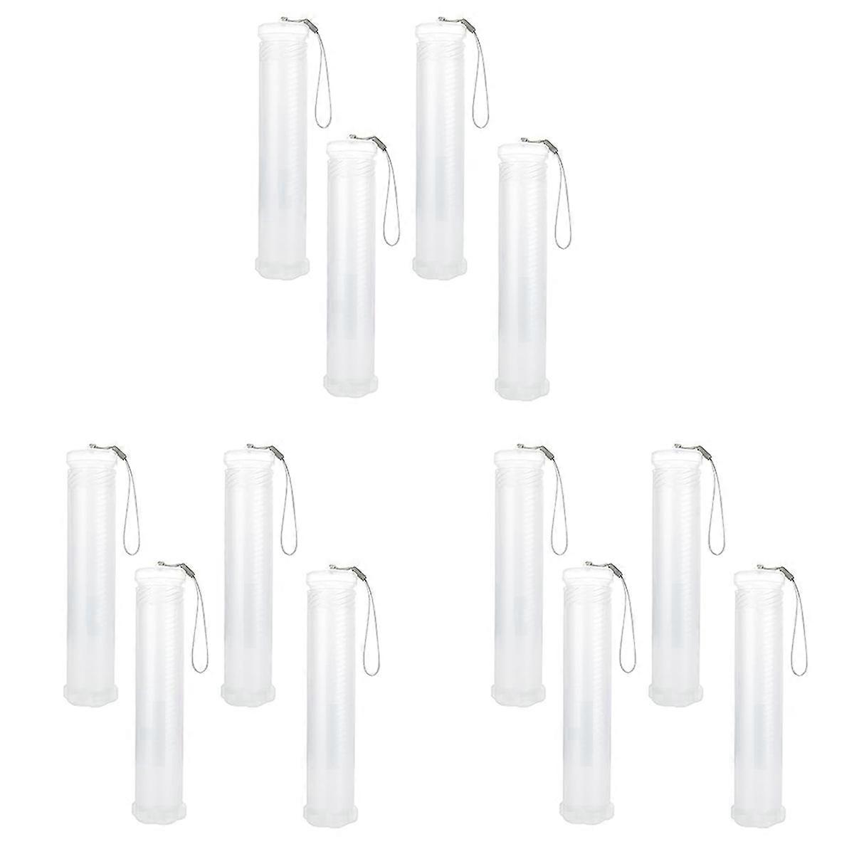 4 Pack Extendable Plastic Paint Brush Case