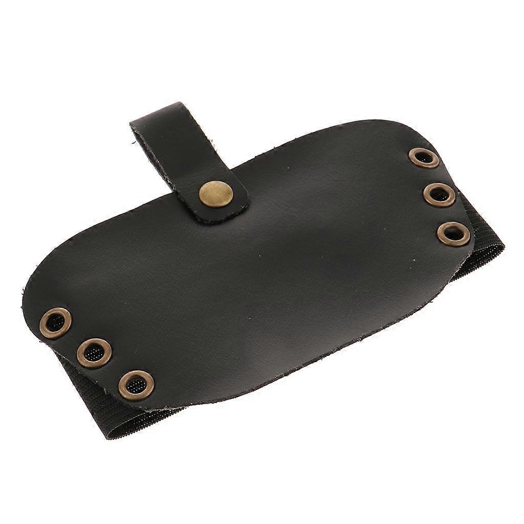 Motorcycle Pedal Gear Shift Shoe  for Boots Protector Pad Leather Guard Black