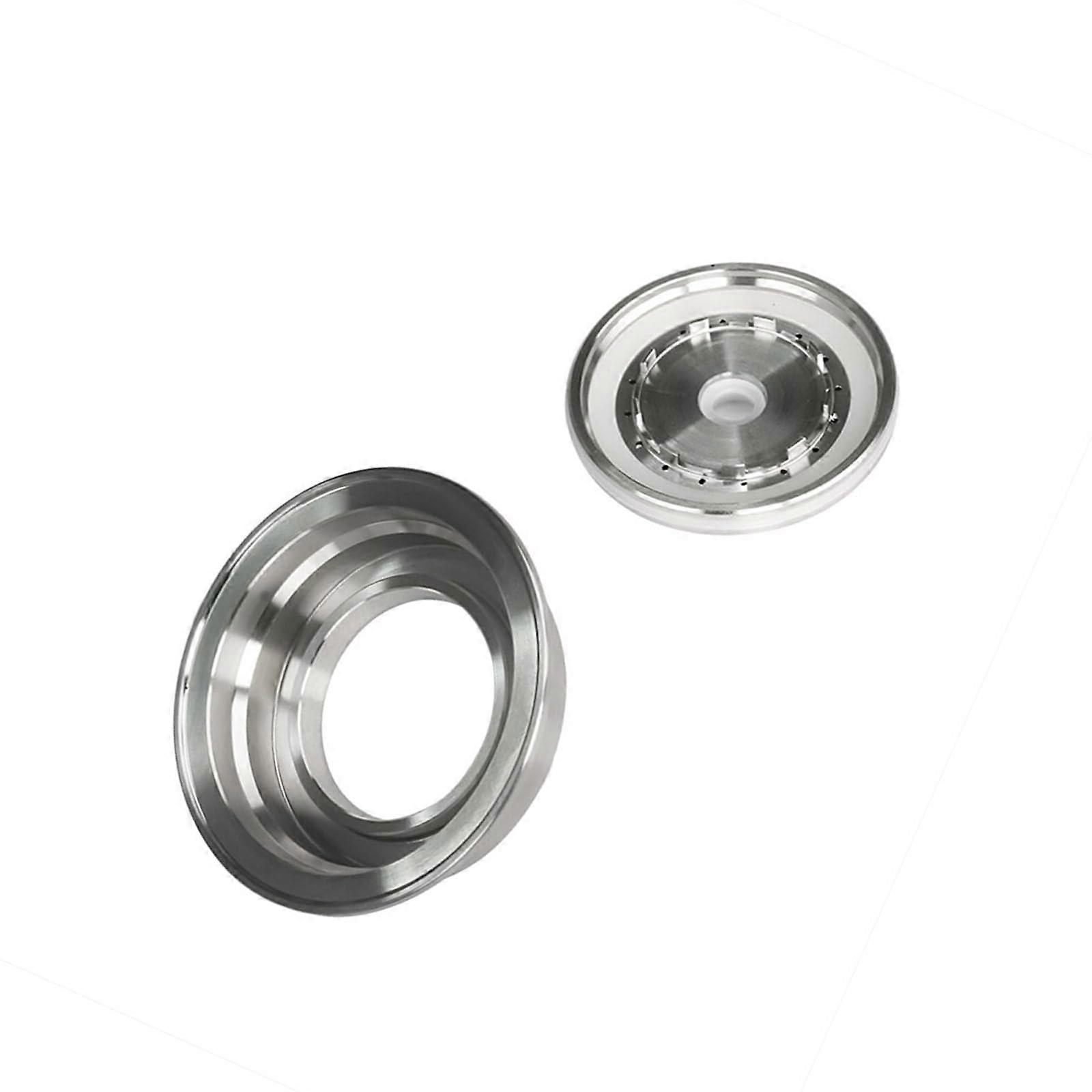 Reusable Stainless Steel Coffee Capsule Holder Adapter Filter Pods Refillable Converter For Capsule Machines