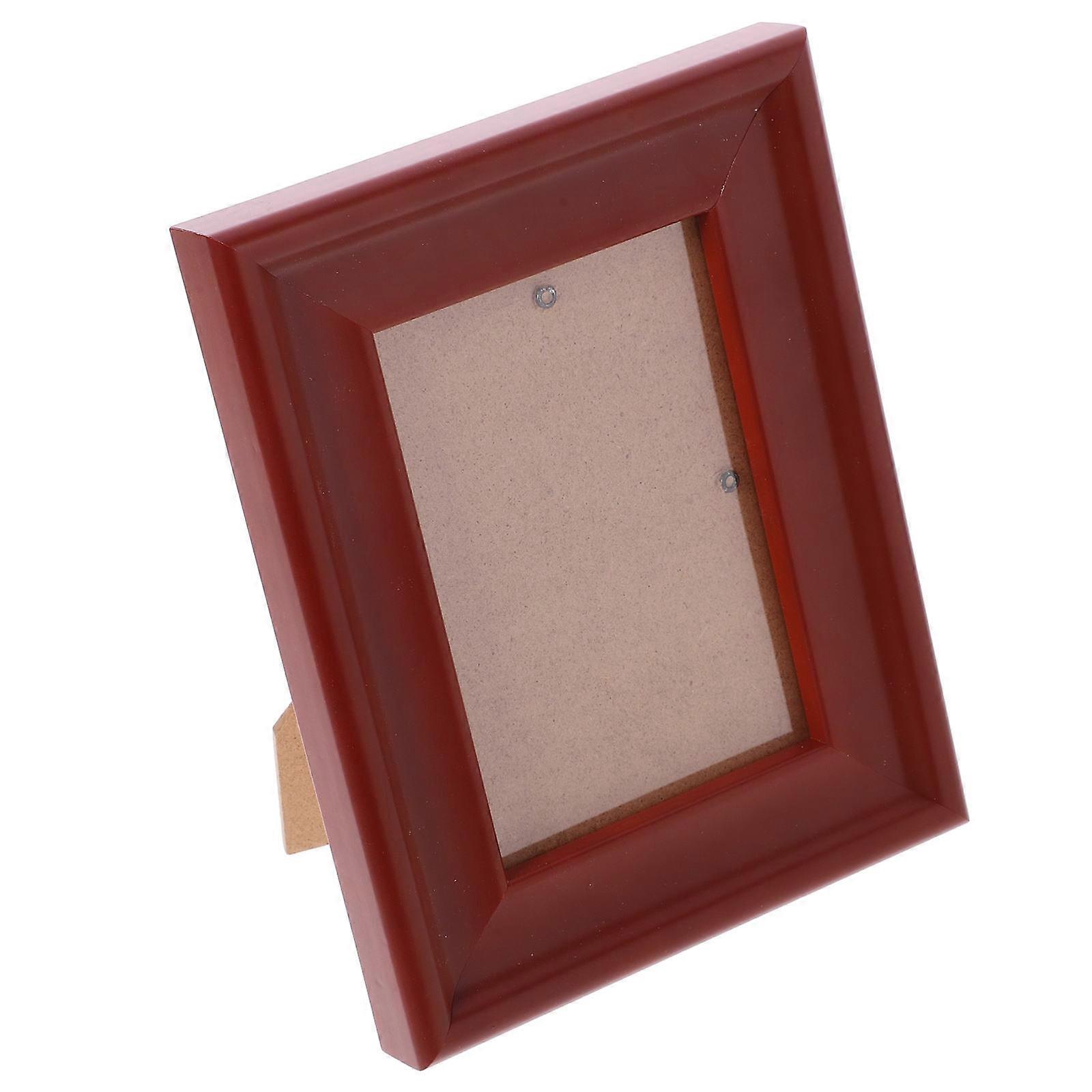 Desktop Picture Frame Rustic Wood Photo Frame for Home Display 2Pcs