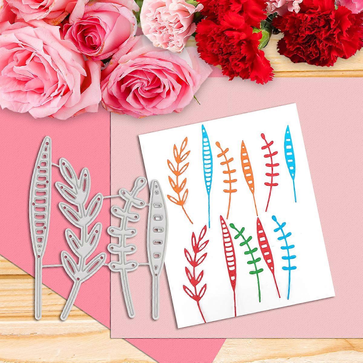 1PC Plant Leaves Metal Cutting Dies Die-cut Crafts Stencil Tool for DlY Handmade Scrapbook Cards