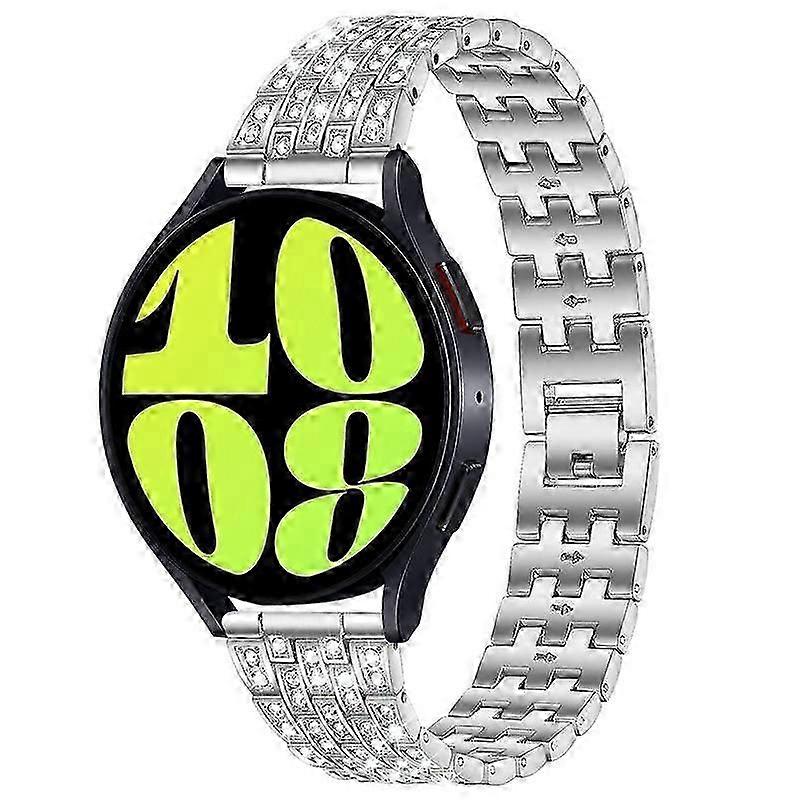 xDfind Uhrenarmband aus Volldiamant mit fünf Perlen