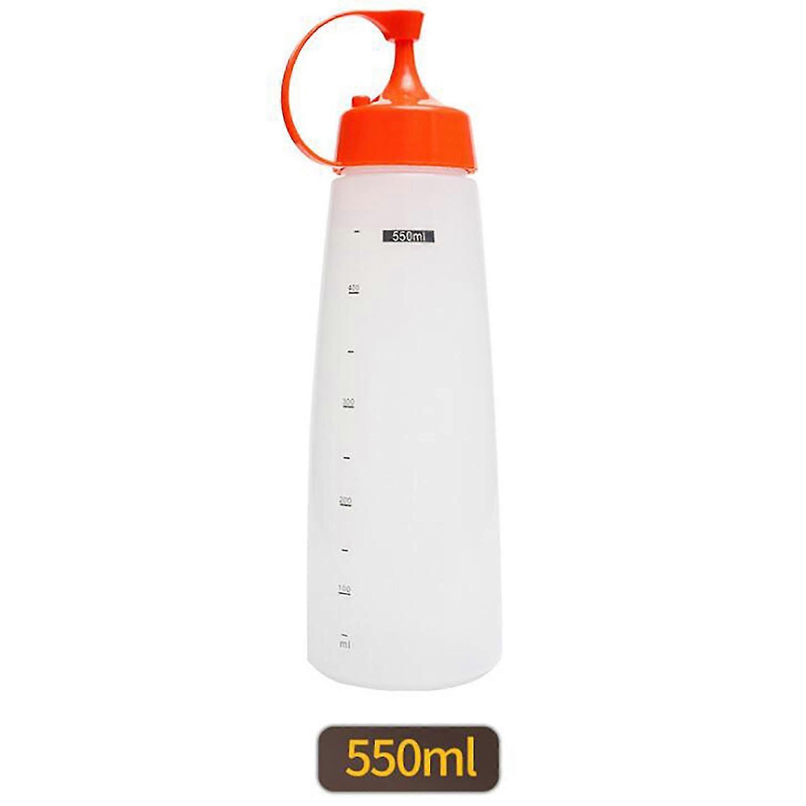 Scale Squeezing Bottle Squeezing Plastic Bottle Dressing Kitchen Oil Pot