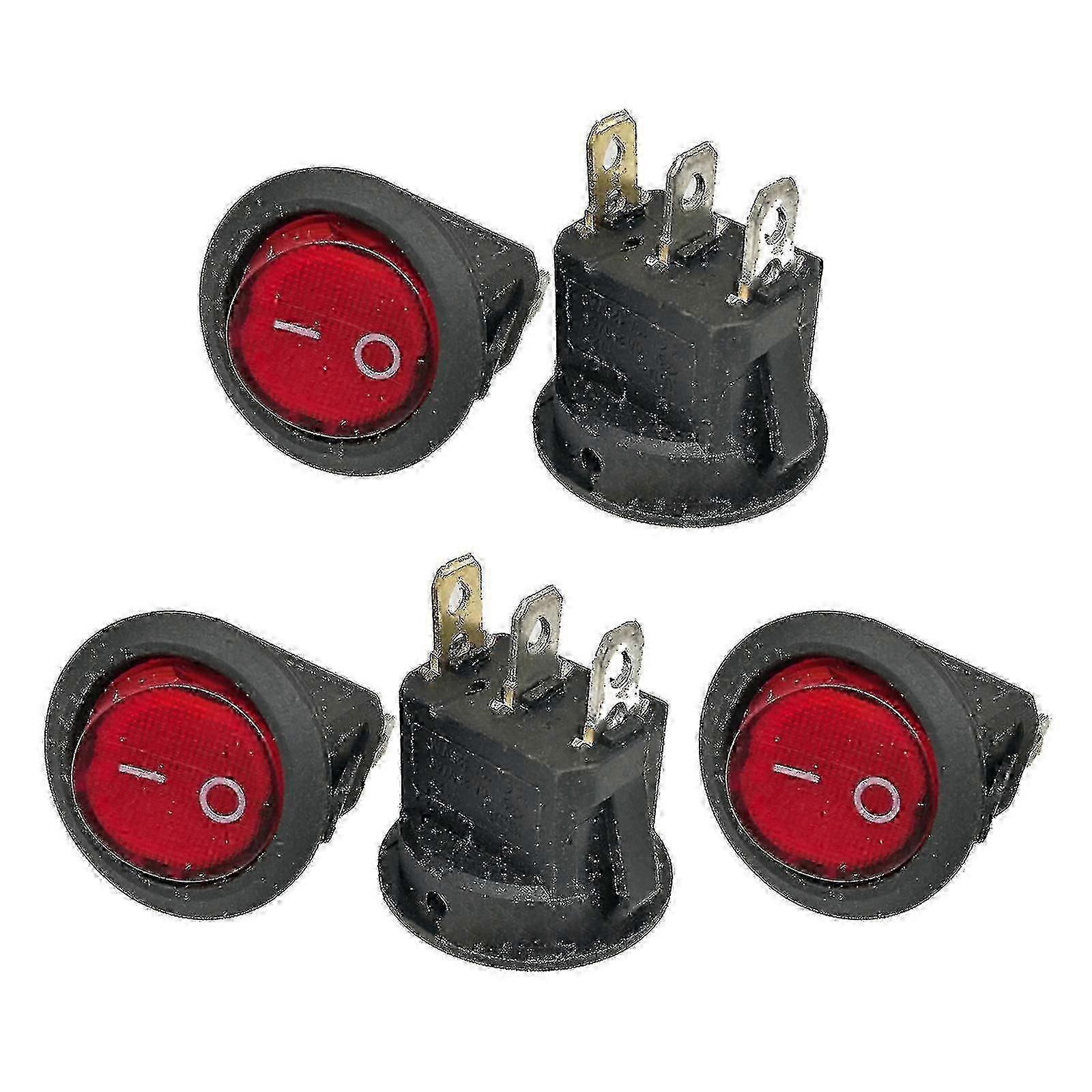 2025 Led Lighted Rocker Toggle Switch Panel For Rv Truck Boat Electronic Power Button