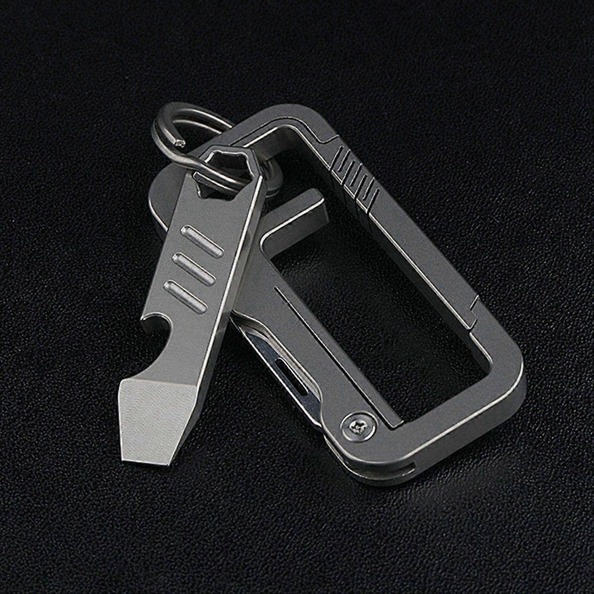 Multifunctional mini crowbar, bottle opener, hexagonal wrench