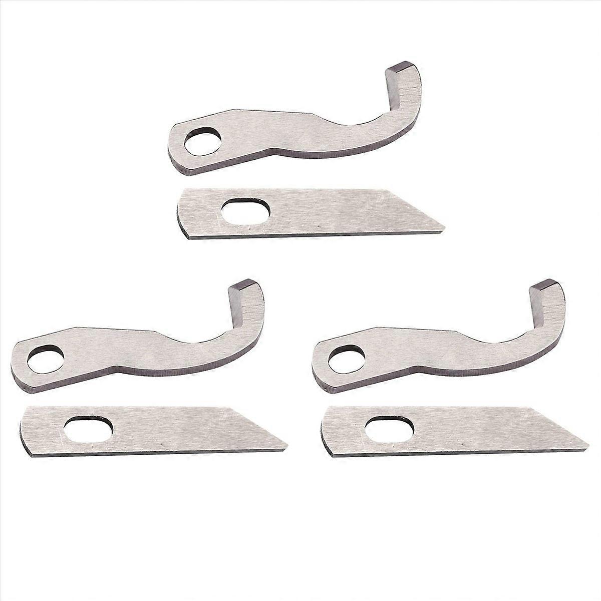 2PCS Serger Blade for 1034D Upper and Lower Knife X77683001