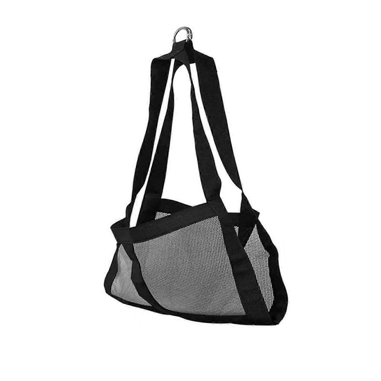 Breathable Nylon Dog Sling Carrier For Small Animals, Ergonomic Design, Mesh Panel, Puppy And Cat Lift Harness