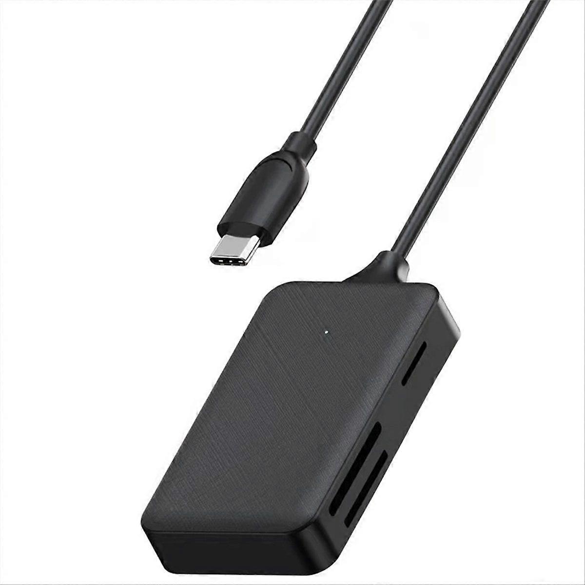 4-in-1 Card Reader Type C SD Micro-SD TF MS Memory Card Reader Adapter for Laptop PC Multi OTG Card