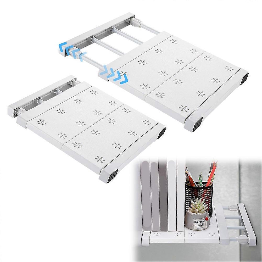 2 Pcs School Locker Shelf Organizer - Adjustable Locker Divider Mate