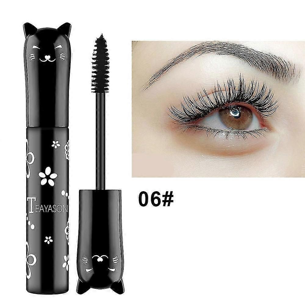 Color Mascara 4d Silk Fiber Lash Mascara Waterproof Fast Dry Eyelashes Extension