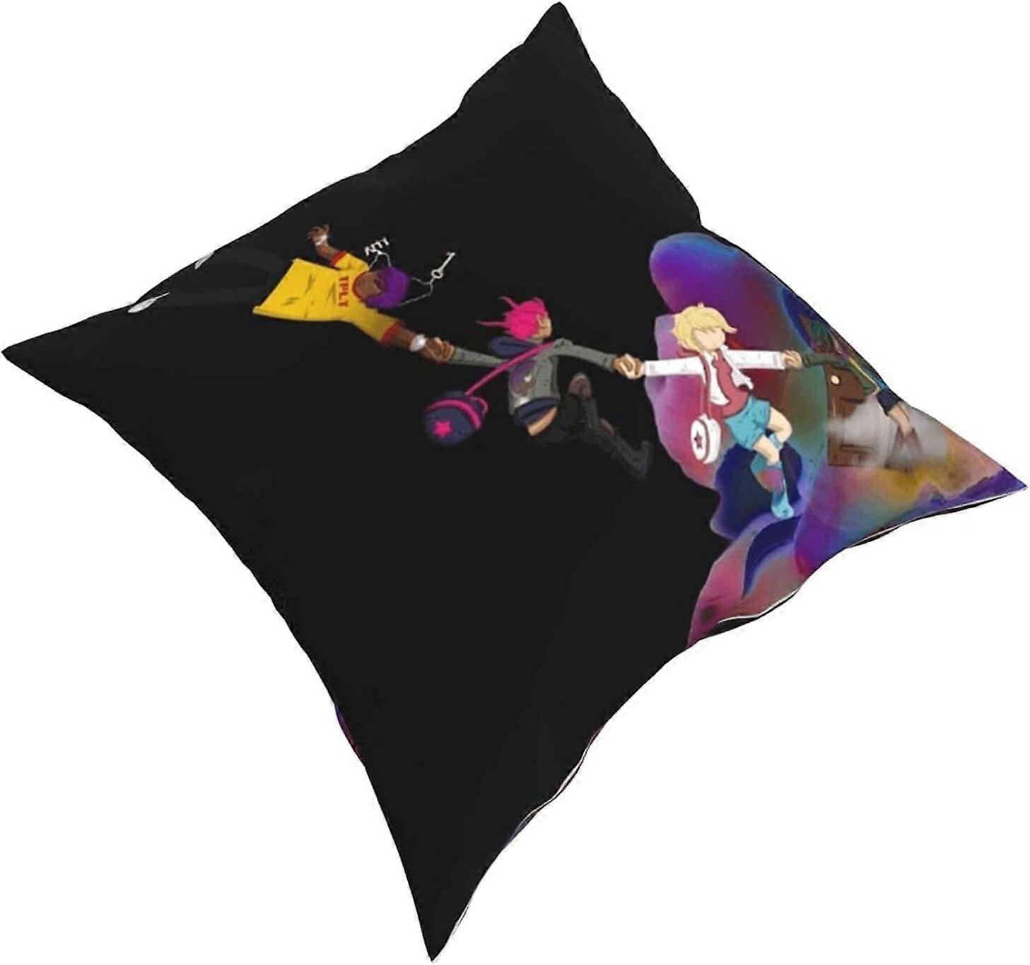 v1472パーフェクトラブテープタペストリー枕カバーファッションスクエア枕カバークッションカバー装飾スロー枕カバー18 X 18インチ45 X 45 cm -TB1472 ij14