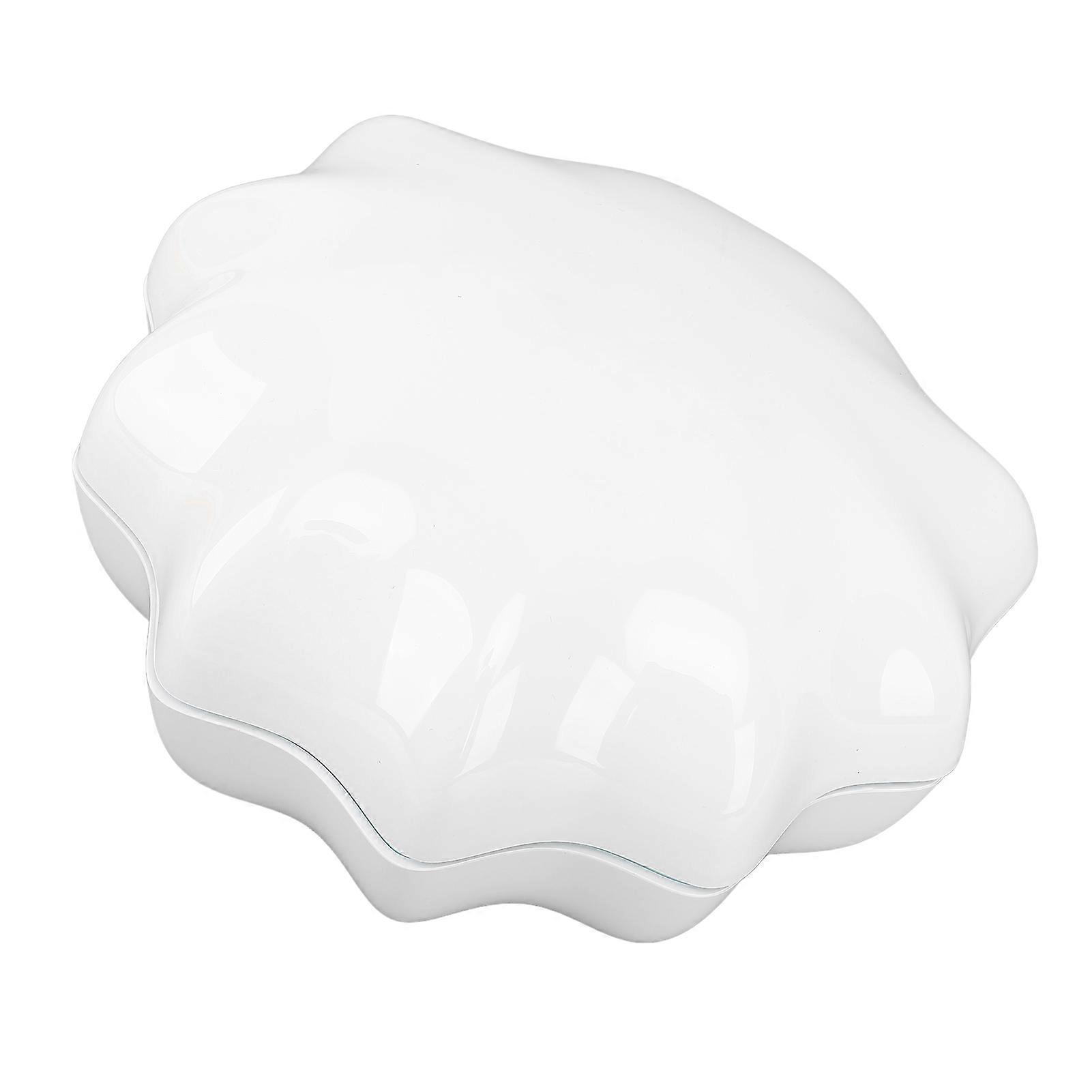 Shell Lamp Speaker Music Projection Speaker Powerful Bass Miniature Desktop Portable Speaker for Home Office Purple 