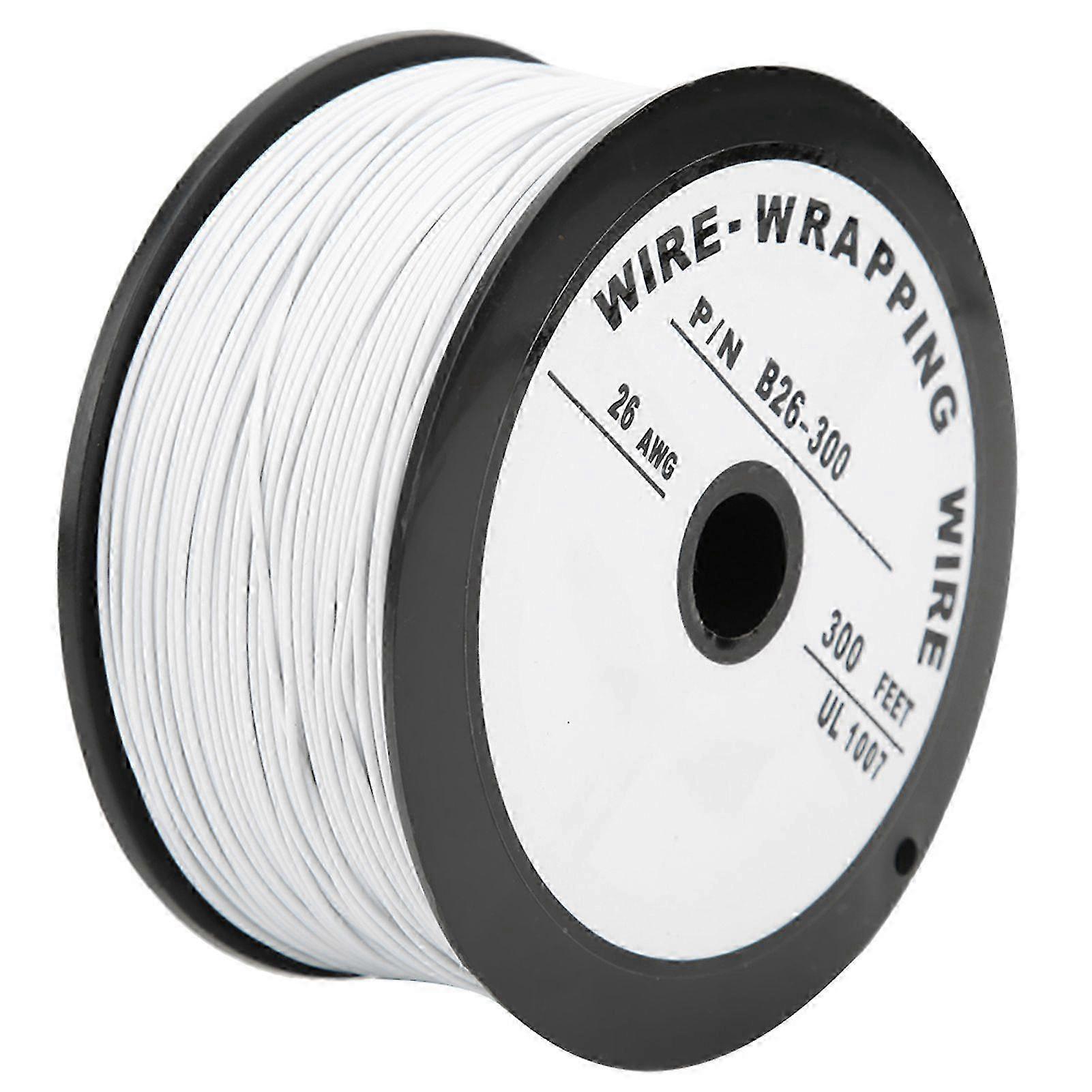 High quality White Hookup Wire Cable Aviation Cable 100m UL1007 26AWG