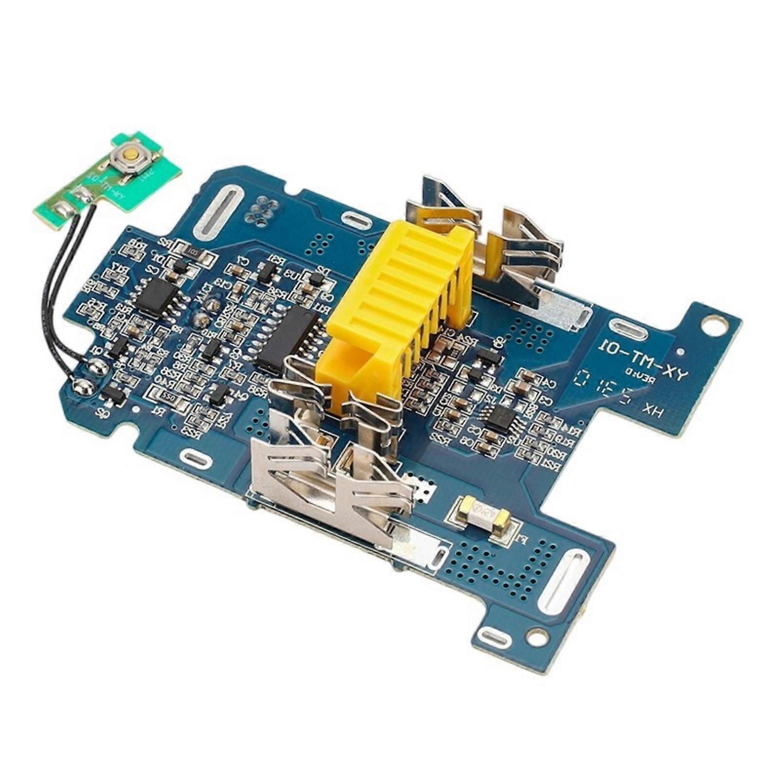 Battery Pack Cell Module 18V Battery Charging Protective Board Power Circuit Board Battery Pack Module Replacement Multicolor