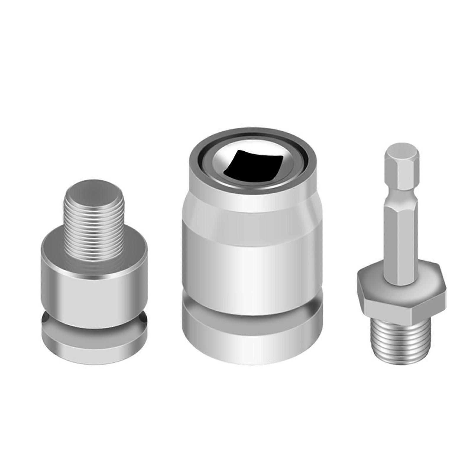 Electric Drill Wrench to Electric Hammer Convert Adapter Improve Efficiency Convenience Drill Chucks Conversion Head Set Multicolor