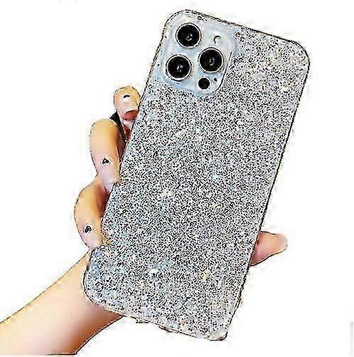 Glitter Case Compatible with iPhone Case Sparkle Sparkly Bling Cute