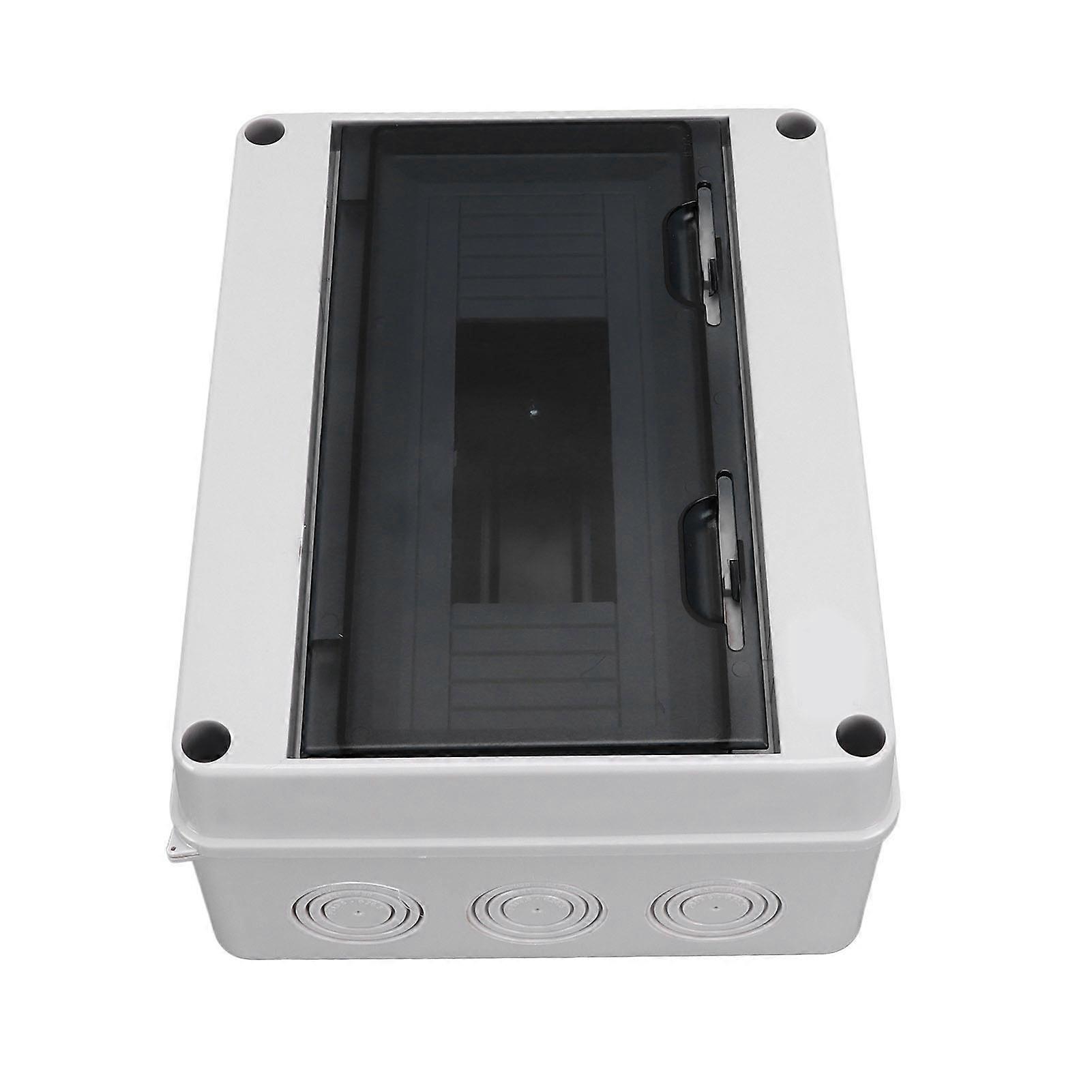IP65 Waterproof Distribution Box 12 Way Plastic Electronic Junction Case for Circuit Breaker