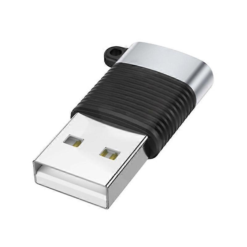 Aluminum USB Type-C Lightning to Type-C Micro Fast-Charging Converter Adapter