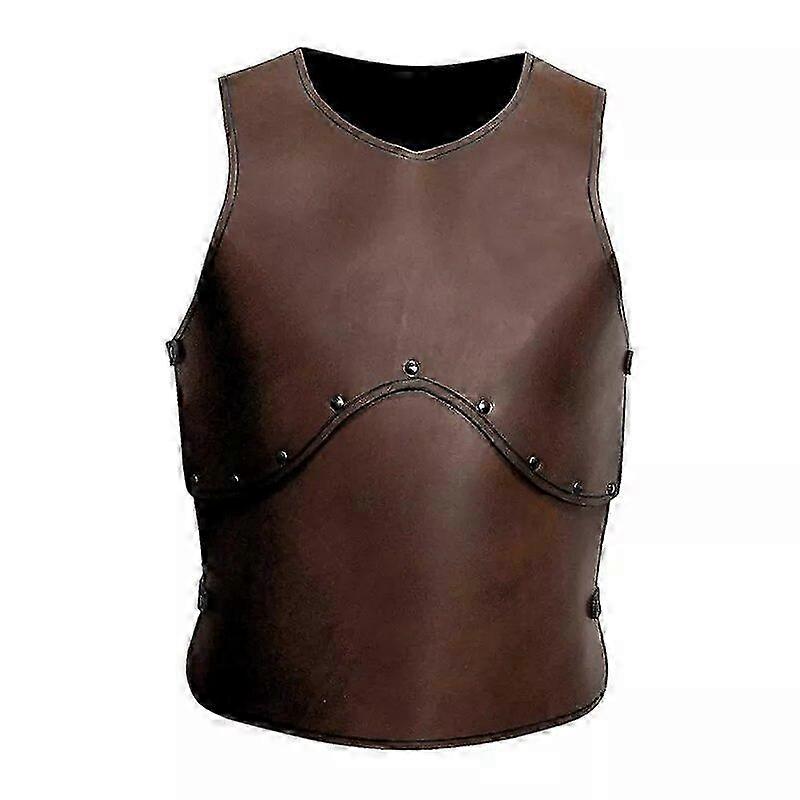 Wikinger Gladiator Krieger Brustrüstung Mittelalter Ledergürtel Brustpanzer Weste Ritter Cosplay Kostüm Erwachsene Rüstung Für Party LARP