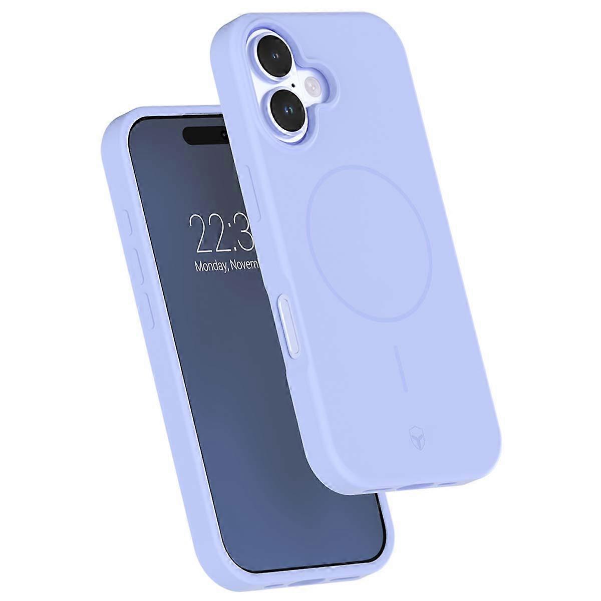 Silicone Case for iPhone 17 MagSafe Compatible Shockproof 2m, Sky Blue