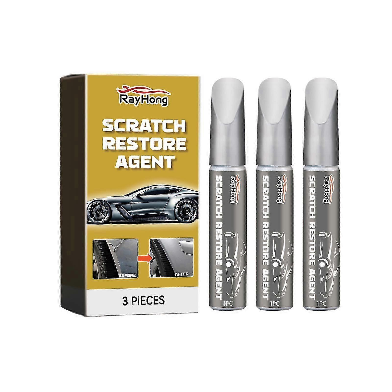 Car Scratch Repair Pen 3 Pack  Easy, Quick, Long-Lasting Car Paint Touch-Up