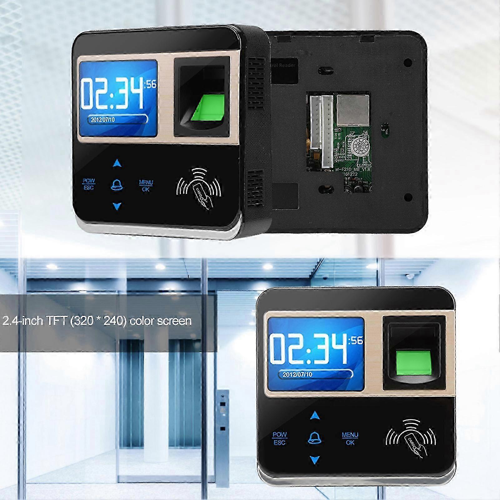 Biometric Fingerprint Time Access Control Employee Time Clock Attendance System( IC Card