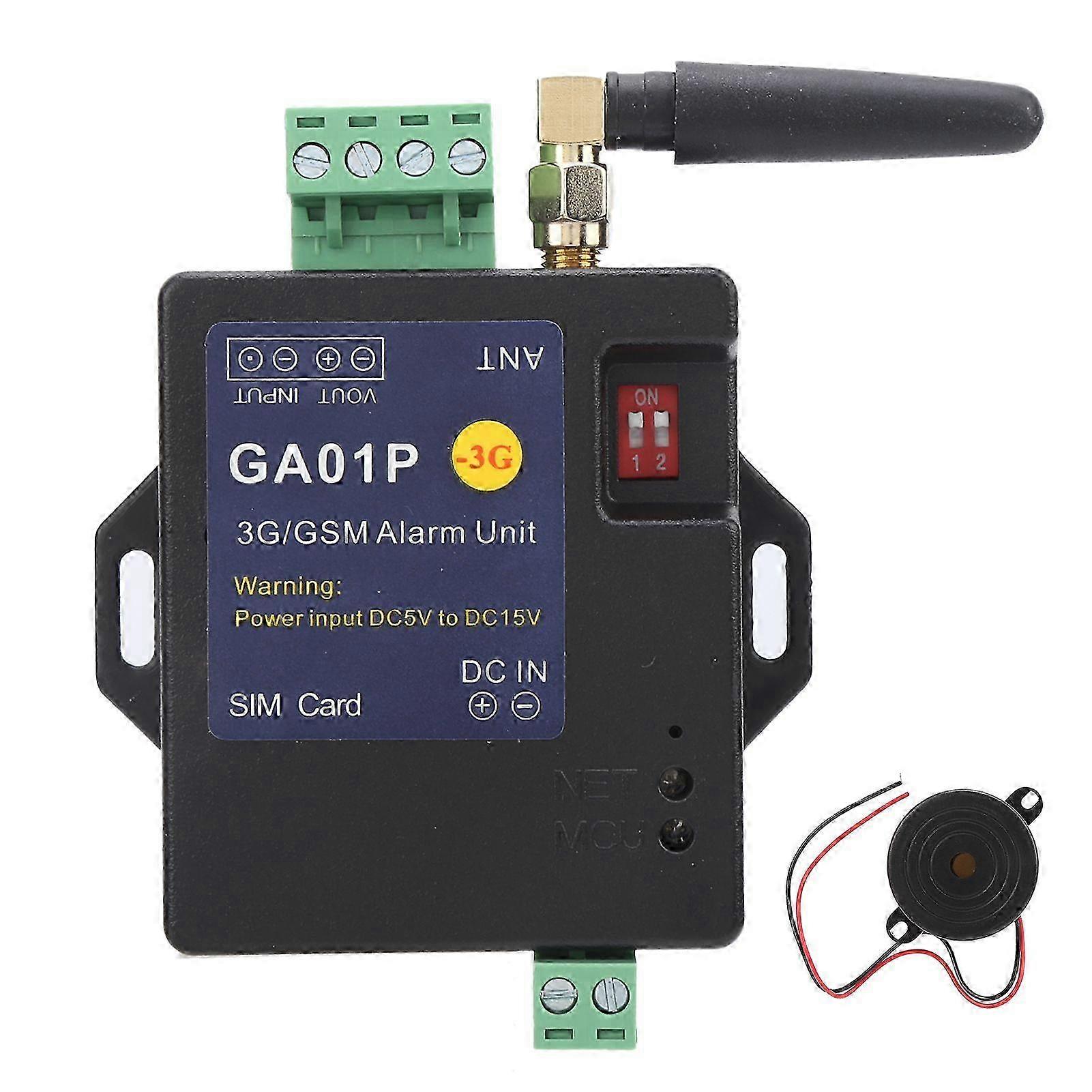 GA01P 3G/GSM Alarm System 1 Way Input Mini Smart Power Failure Alert Mobile Phone Remote Control