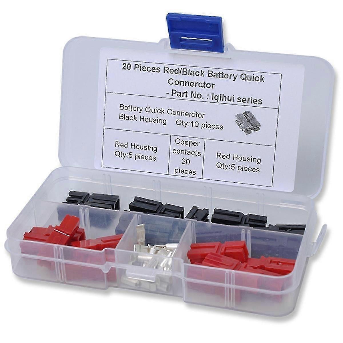 Type A 10 Pairs For Anderson 30A Car Battery Power Supply Connector Powerpole Electrical