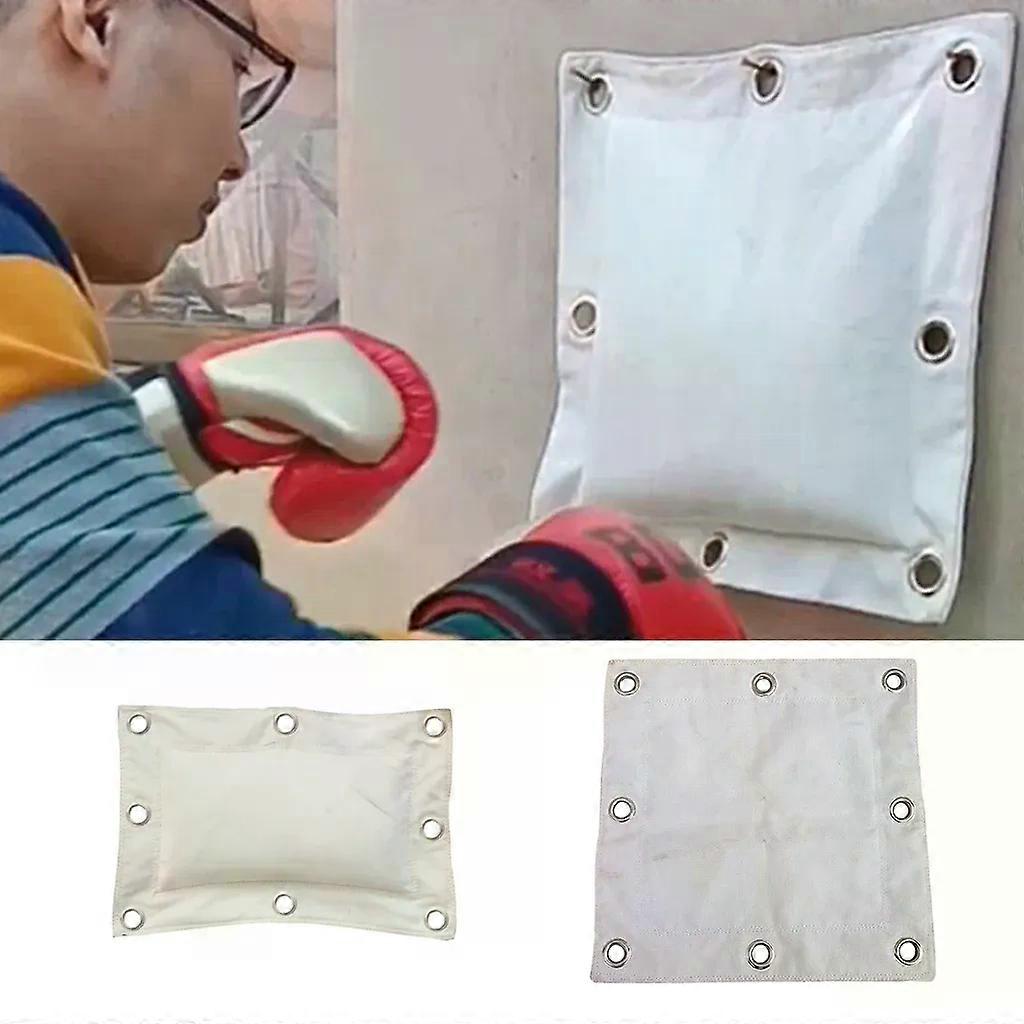 Canvas Wall Punching Bag for Wing Chun Kung Fu Boxing Training Punch Bag Striking Sand Bag (Empty) - 2 Sizes for choose