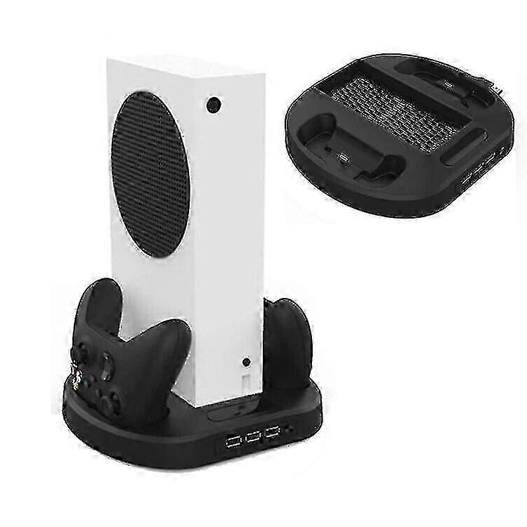 Charging Stand With Cooling Fan For The Xbox Series S Console Multi-function Cooling Base Xss Wireless Gamepad Charging Base