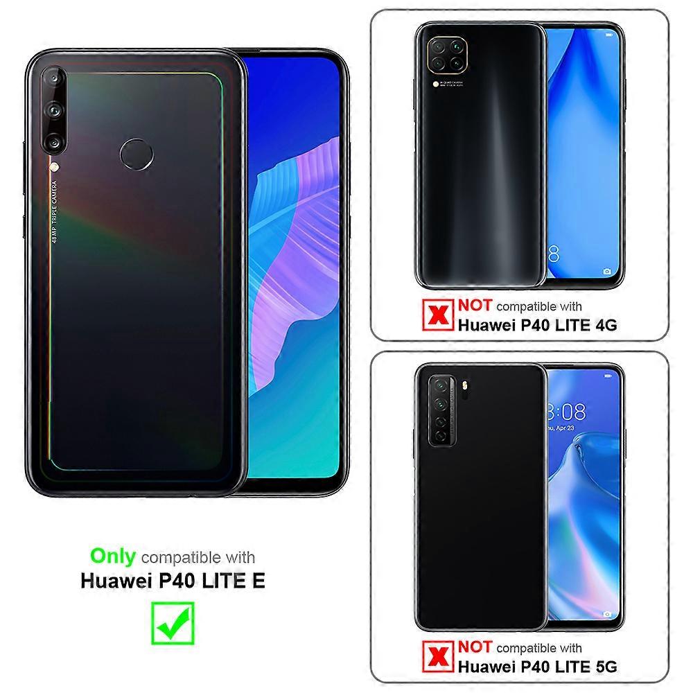 Huawei P40 LITE E Case - Protective Case with Stand Function and Card Slot