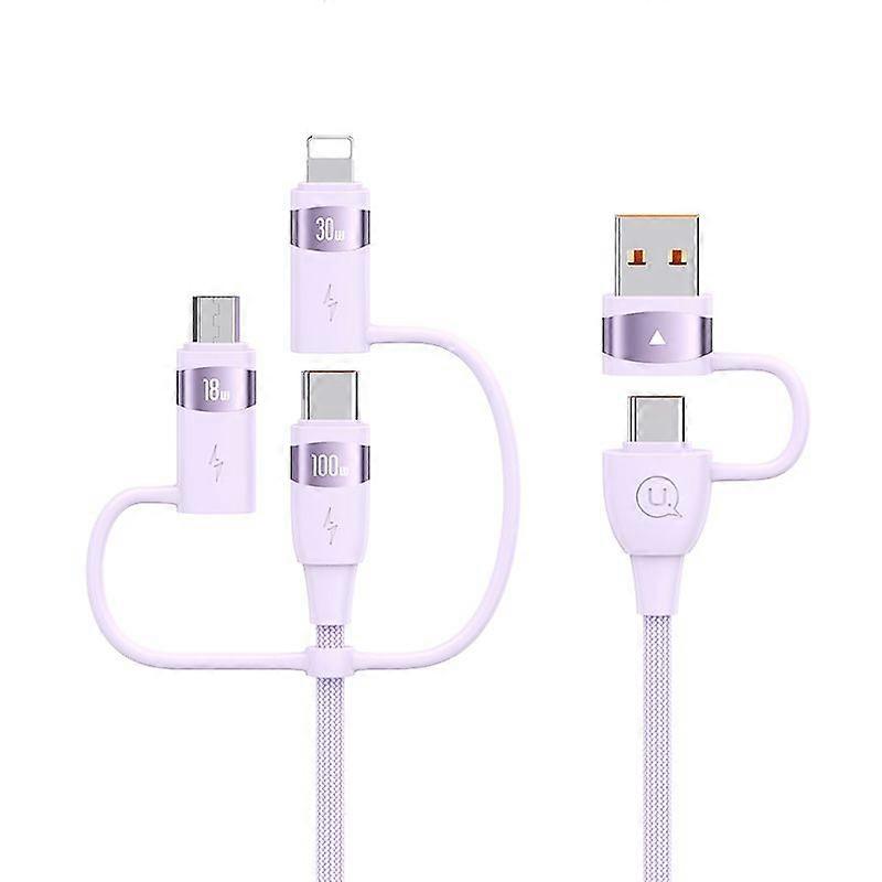 2m PD100W Multifunctional Fast Charging Cable