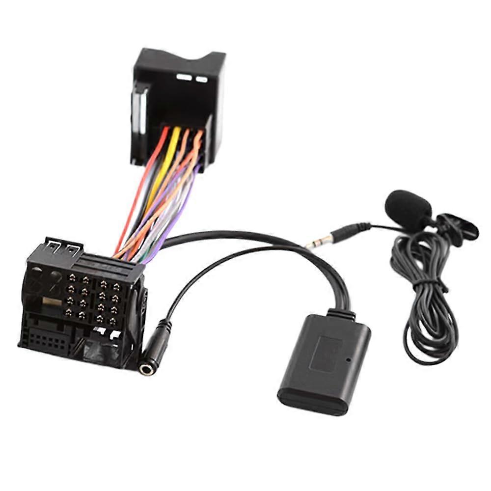 Bluetooth Audio AUX Adapter With Microphone Compatible with Z4 E85/E86, X3 E83, Mini Cooper R50 JCW, Mini Cooper S R53