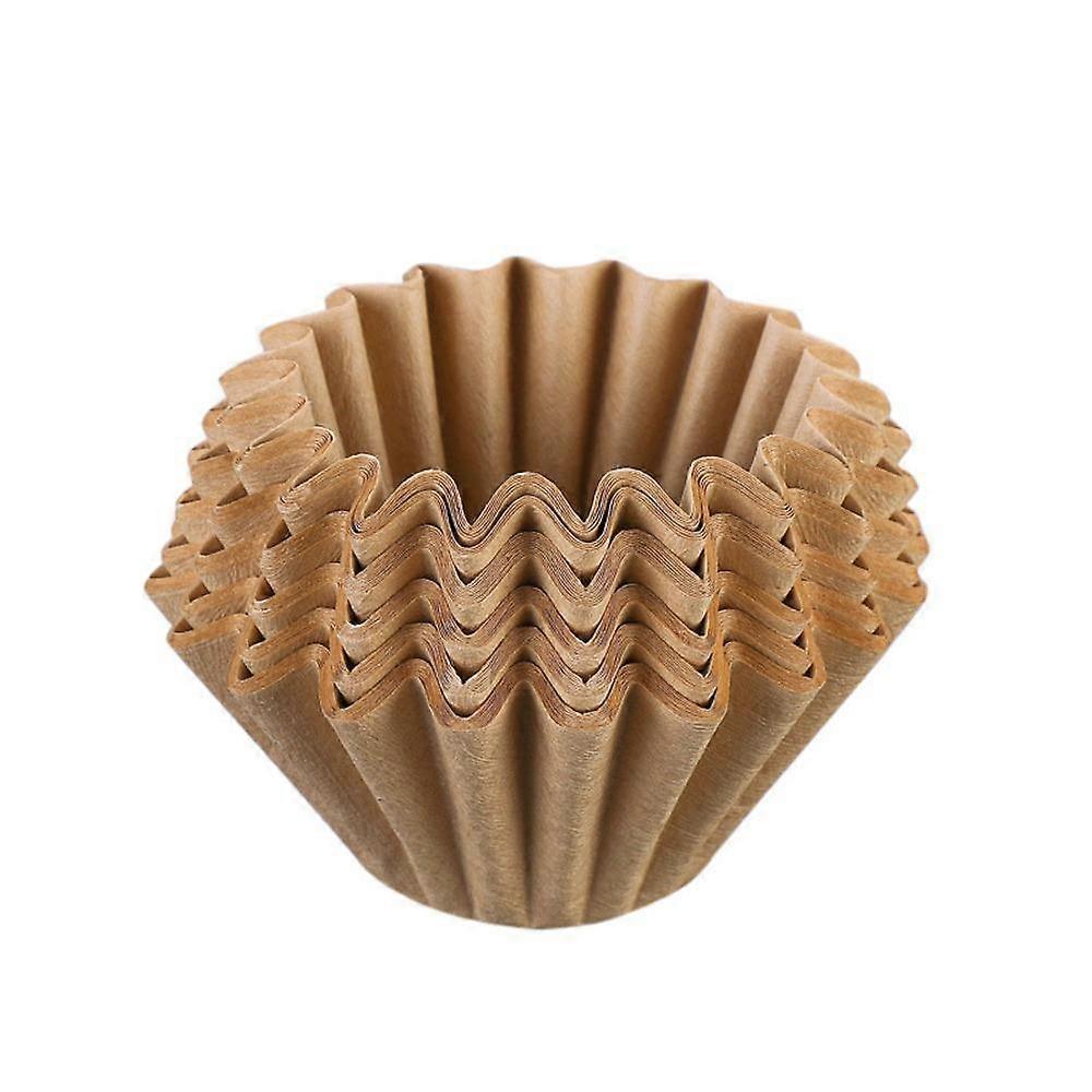 50pcs Hand Brewed Coffee Coffee Filter Paper Wave Pattern Water Filter Paper  Coffee Filter