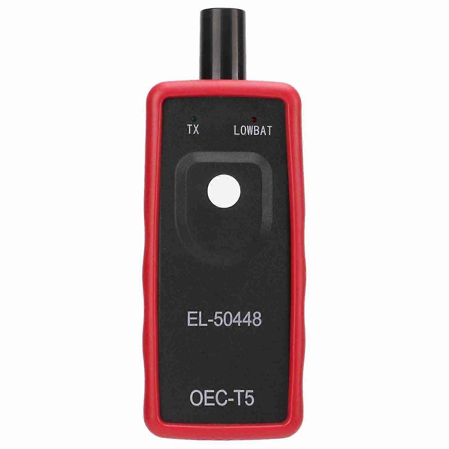 TPMS Activation Tool Tire Pressure Sensor Reading Device 433 MHz Universal Red Handheld Portable