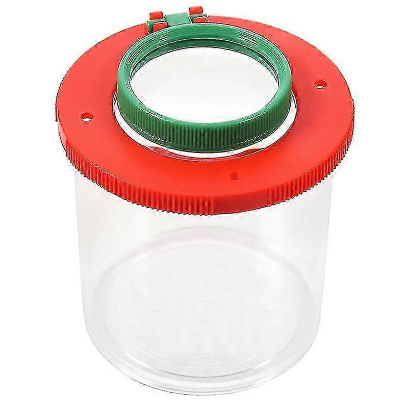 4x Two Lens Insect Viewer Locket Box Magnifier Bug Magnifying Loupe Kid Toy Gift