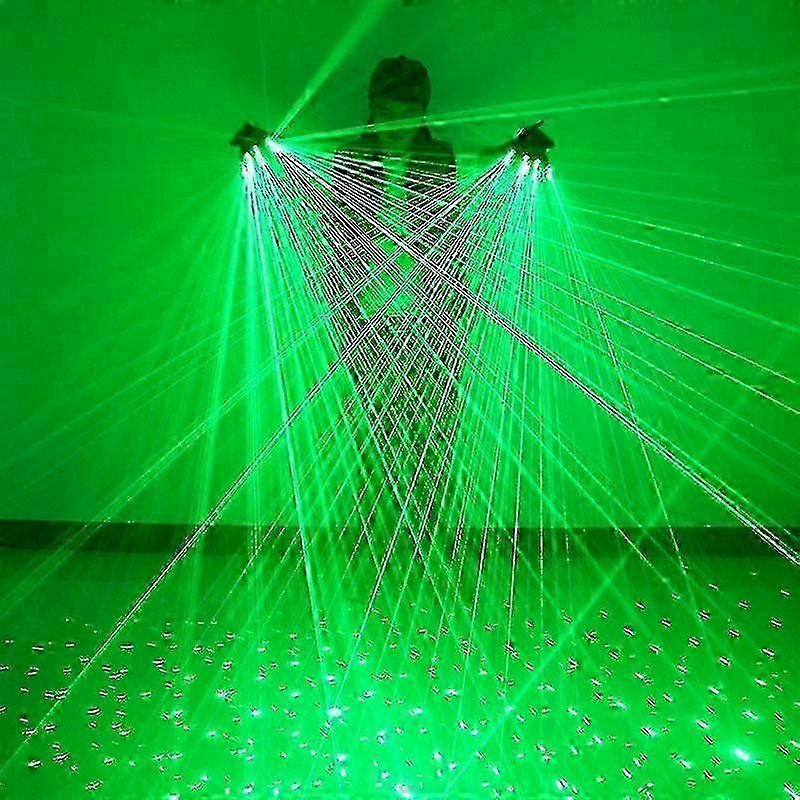 Accessoires indispensables pour un spectacle de scène LED : Gants laser verts pour une animation de fête exceptionnelle