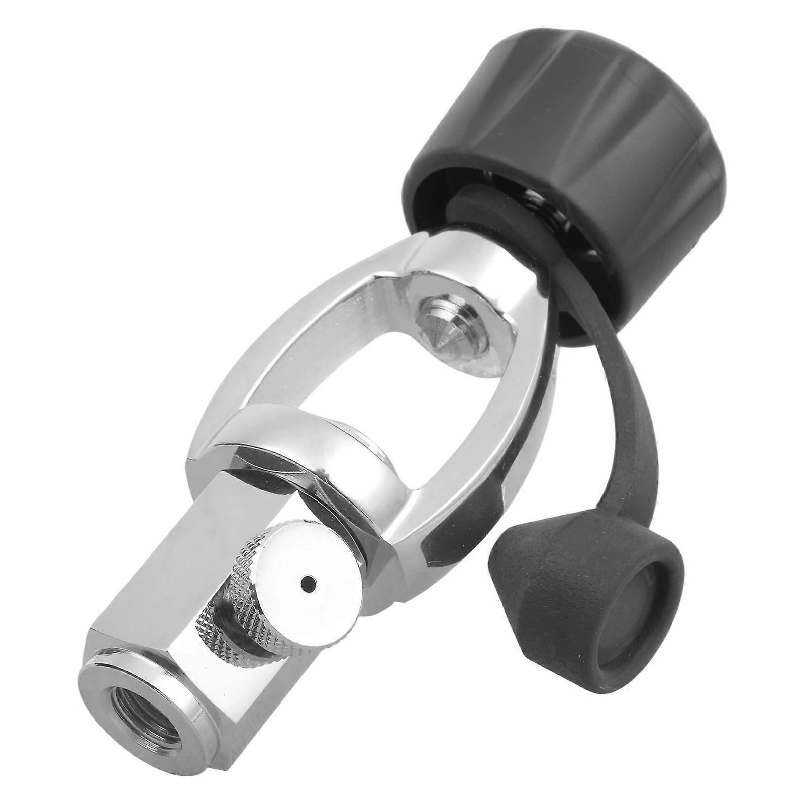 Scubas Diving Din to Yokes Adapters 5/8inch Thread Quick Joint Connector Diving Cylinder Adapters Fill Connector Easy to Use Multicolor