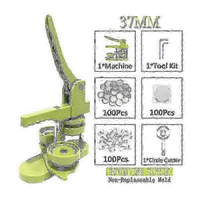 Step - by - Step Installation of 25/32/37/44 MM Button Maker Machines