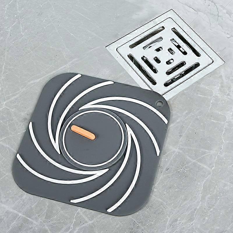 1pc מפיג ריחות לניקוז רצפת ביוב, מדבקת ניקוז הרצפה מעובה, מדבקת ניקוז הרצפה מצוירת לחדר האמבטיה והאסלה עמידה בפני חרקים