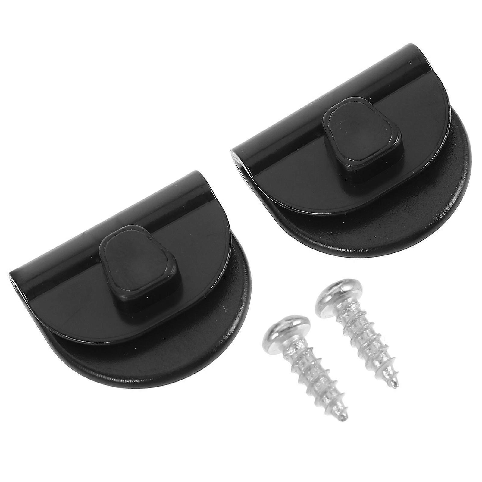 Side Battery Cover Clip for Motorcycle Covers Fasten 2Pcs Durable Clips