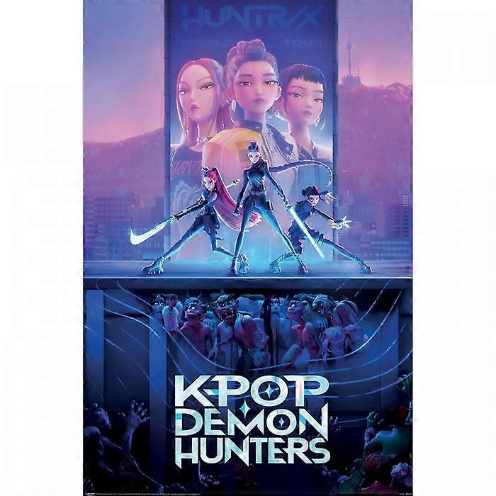 K-Pop Demon Hunters Huntr/X Poster