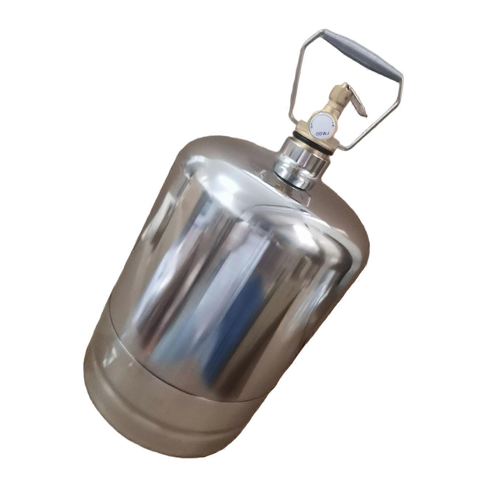 Camping Gas Tanks Empty Refillable Gas Canister Refillable Empty Gas Fuels Container for Outdoor Cooking Barbecue Multicolor