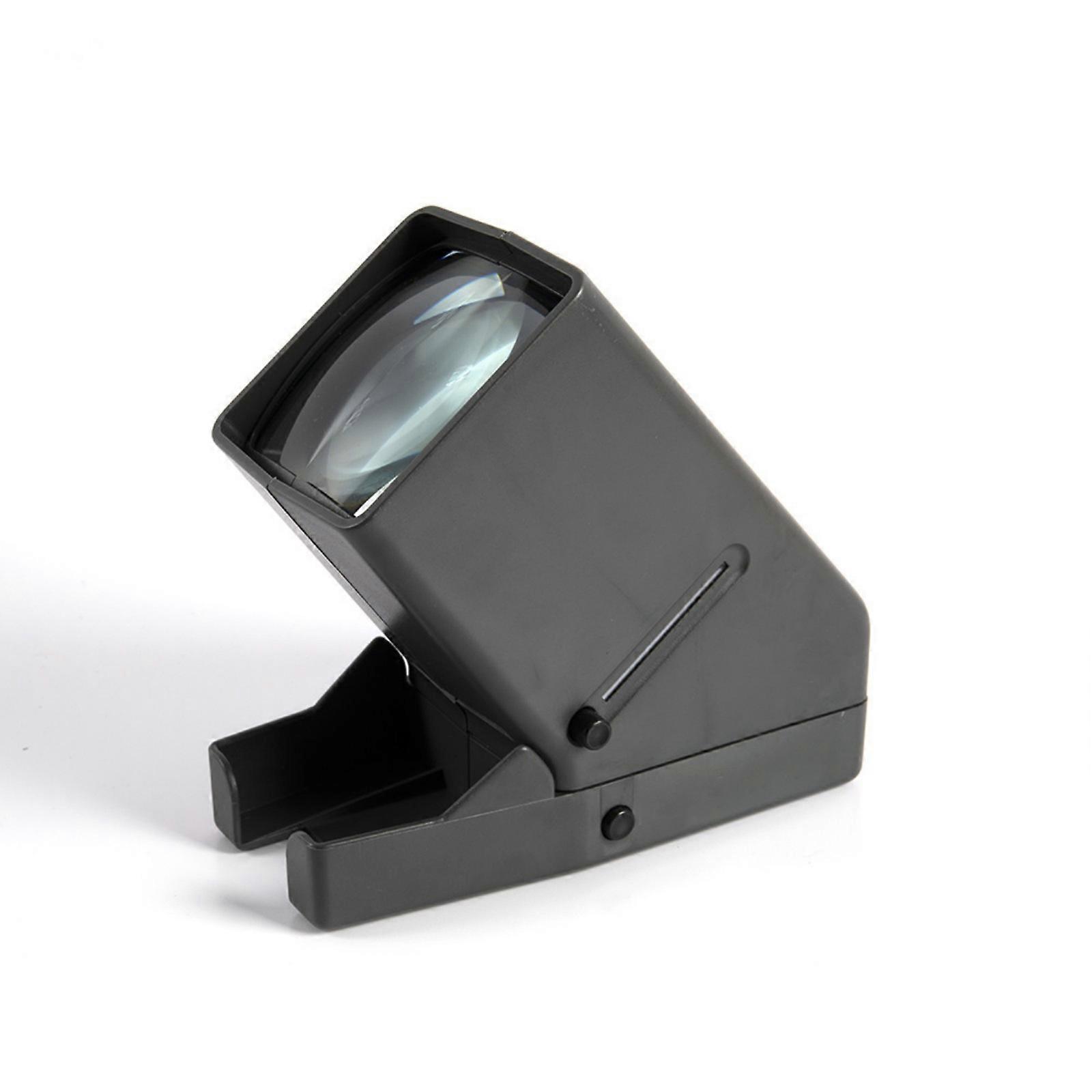 Προβολέας φιλμ και διαφανειών 35 χιλιοστών με μεγέθυνση 3X, φωτιζόμενο φως LED με τροφοδοσία USB, μεγεθυντικοί φακοί φιλμ αρνητικών, αντικατάσταση πολύχρωμων