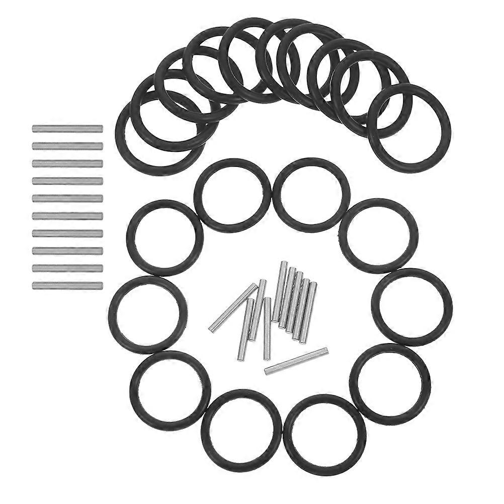20 Sets Replacement Pin and O Ring Impact Ring Socket Pins for Impact Wrench Scaffolders