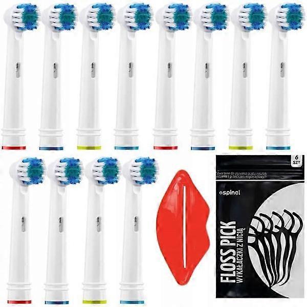 Precision replacement brush head x12 + free gifts.