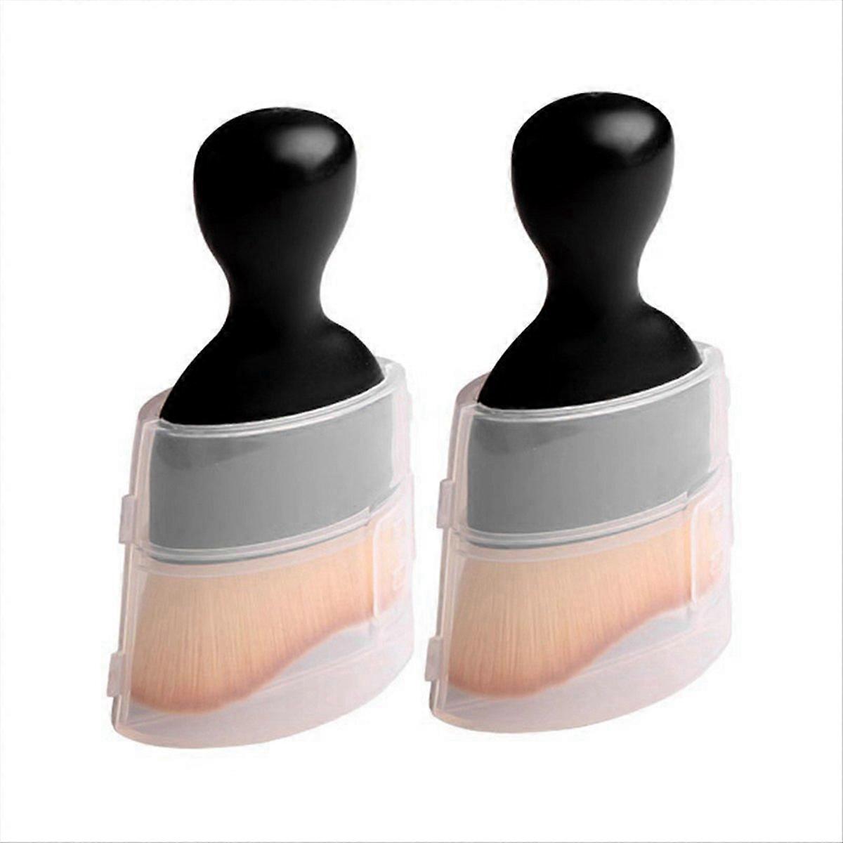 2PCS Mini Cleaning Brush Home Kitchen Window Brush Short